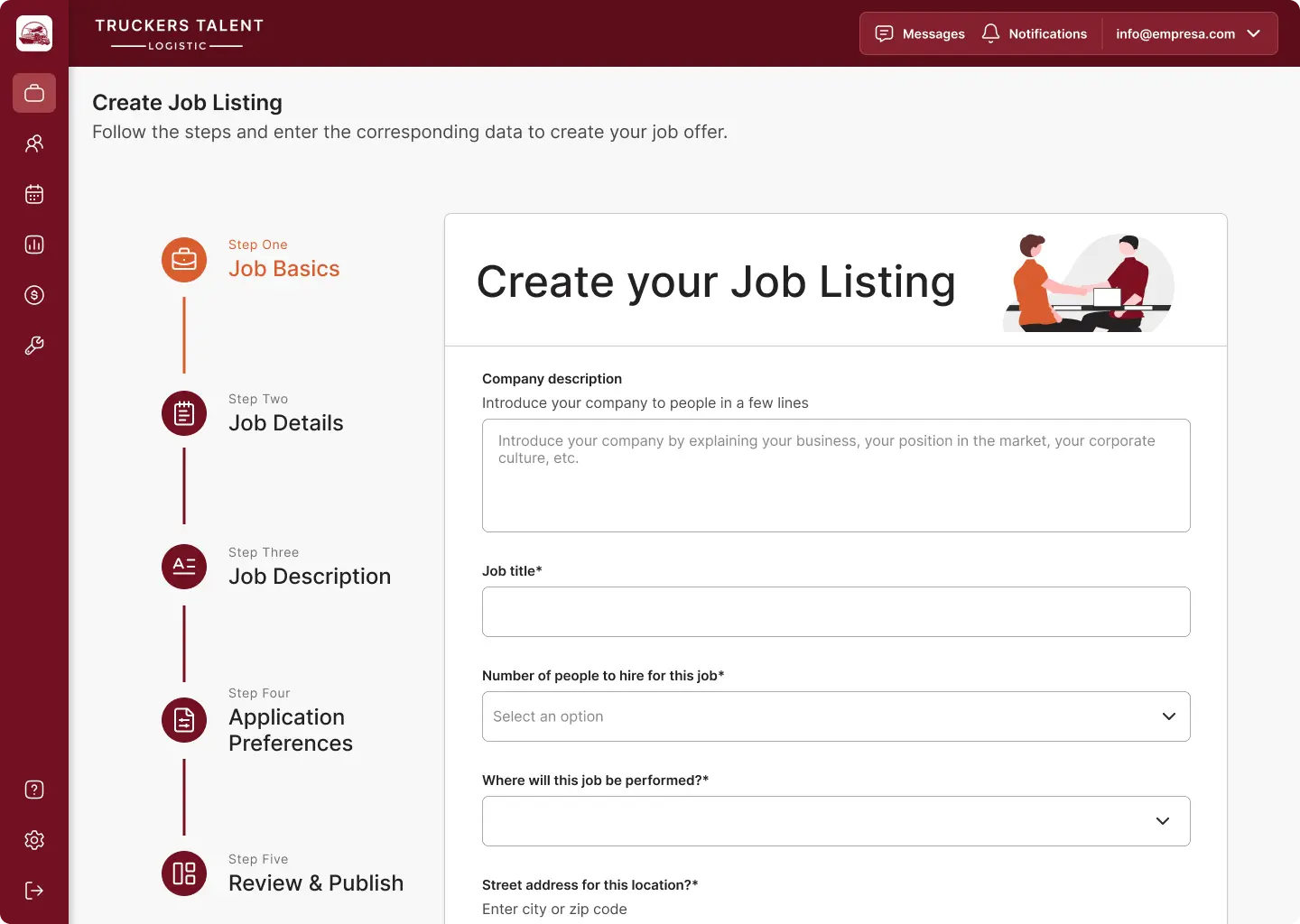 CDL truck driver recruitment platform